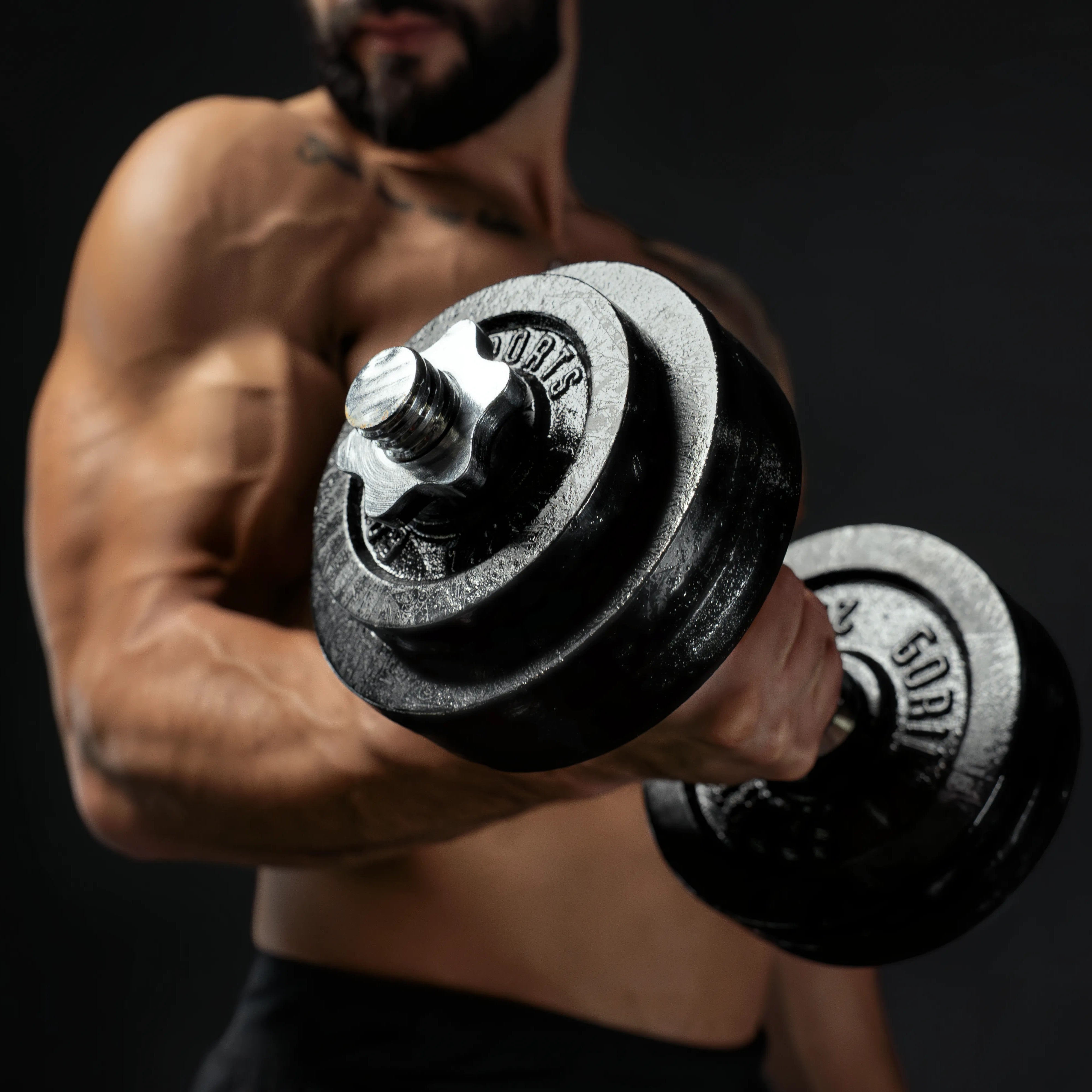 gorilla-sports-kurzhantel-set-gusseisen-30-kg image 2