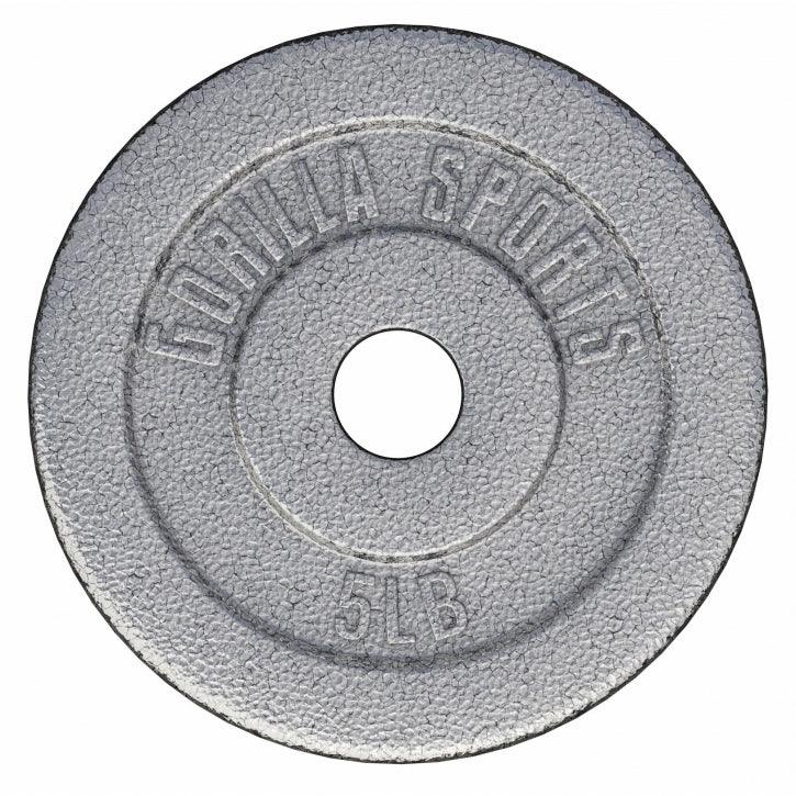 gorilla-sports-hantelscheibe-guss-1-1-24-9-kg-2-5-cm-gusseisen image 6