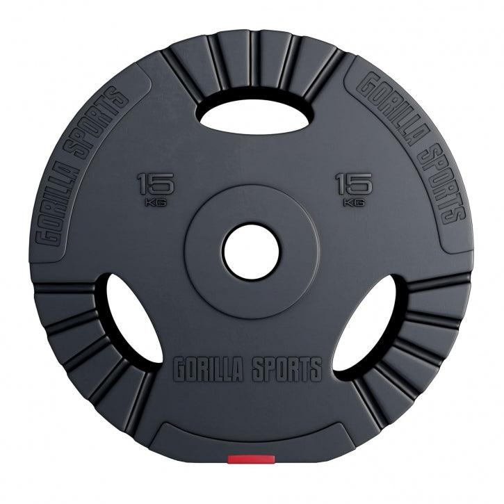 gorilla-sports-hantelscheibe-olympia-50-51-mm-kunststoff-gripper-gewichtsscheibe image 4