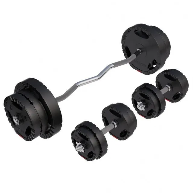gorilla-sports-sz-curlset-gripper-70-kg-kunststoff-mit-sternverschl-ssen image 1