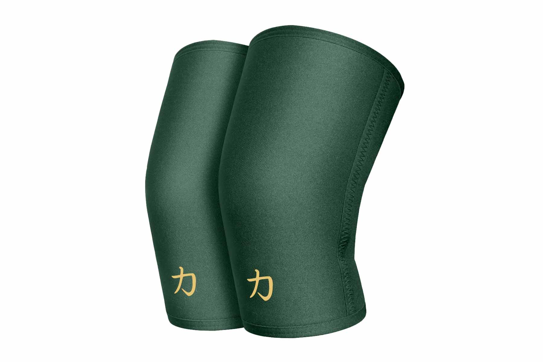 strength-shop-inferno-knee-sleeves-7mm-neopren-vintage-green-ipf-zertifiziert-pa image 1