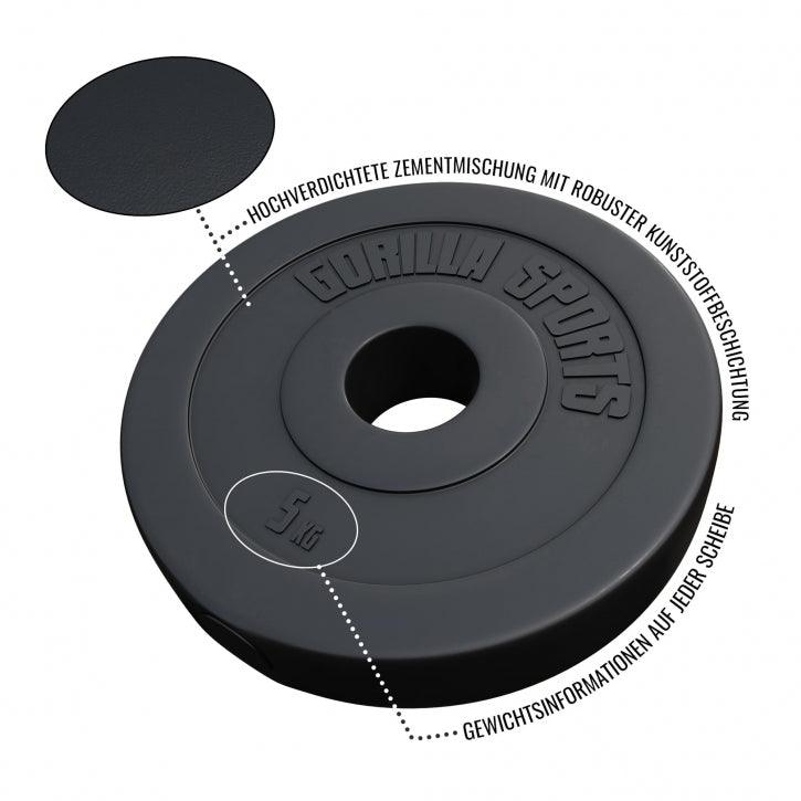 gorilla-sports-hantelscheibe-kunststoff-olympia-50-51-mm-1-25-bis-15-kg image 7