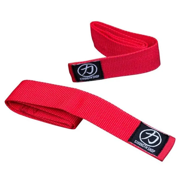 strength-shop-inferno-zughilfen-nylon-54-cm-rot-paar image 1