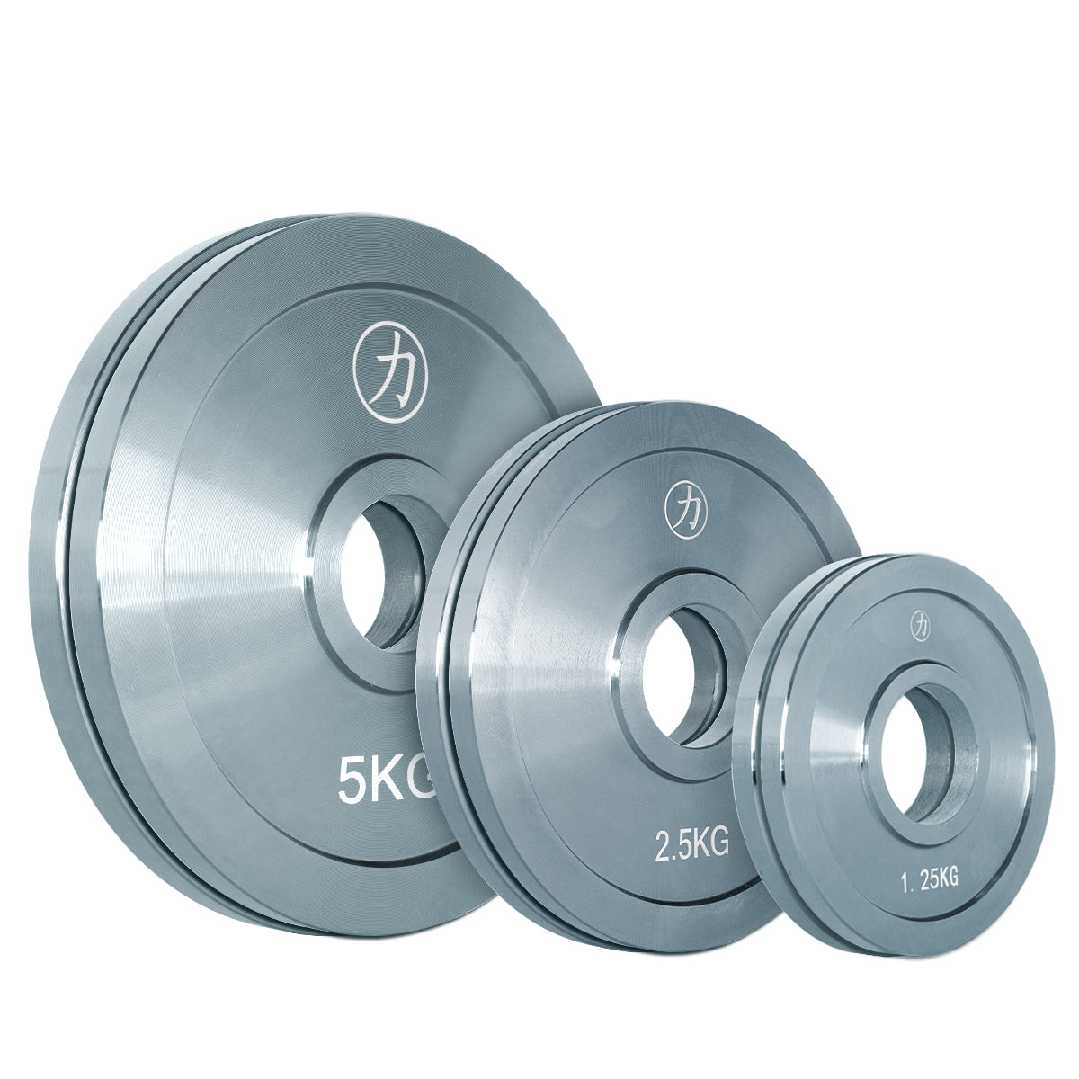 strength-shop-powerlifting-stahlscheiben-set-verzinkt-2x5kg-2x2-5kg-2x1-25kg image 1