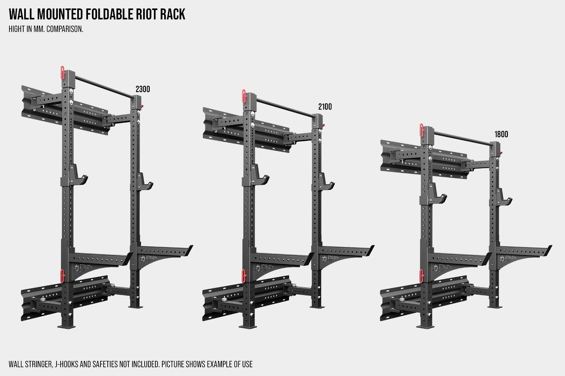strength-shop-riot-mrr-wandmontiertes-klapprack-mit-klimmzugstange image 5