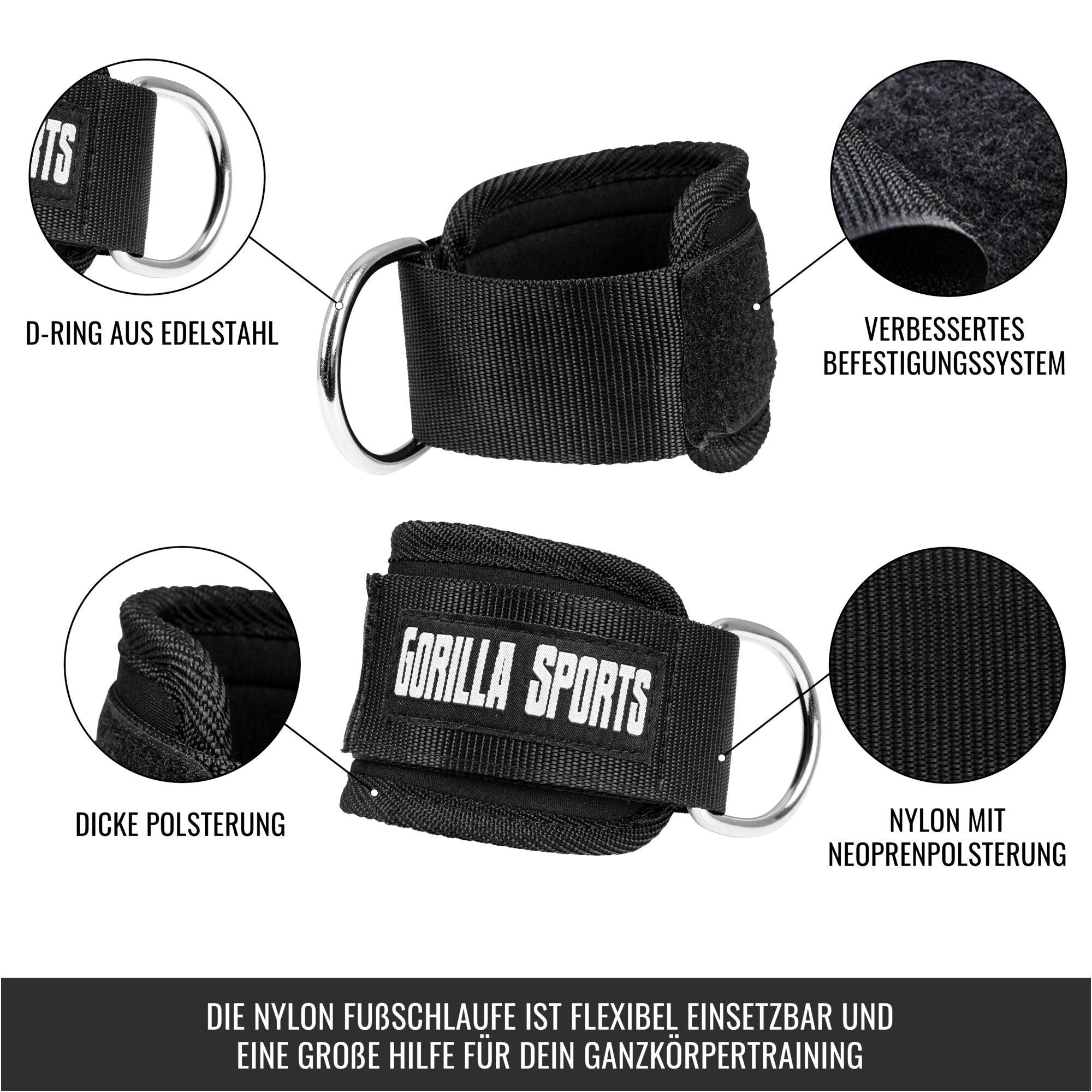 gorilla-sports-fu-schlaufen-aus-nylon-mit-polsterung-ankle-straps-f-r-kabelzug image 3