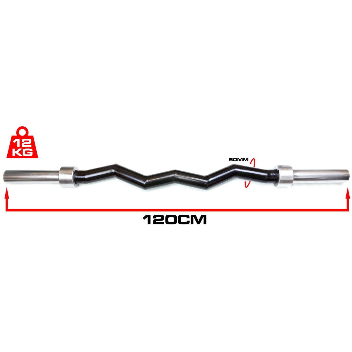 strength-shop-sz-olympische-curlstange-50-mm-thick-ez-bar-f-r-50-mm-aufnahmen image 3