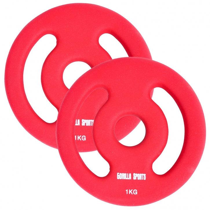 gorilla-sports-hantelscheiben-set-neopren-2-10-kg image 6