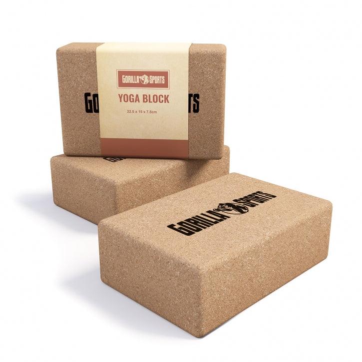 gorilla-sports-yoga-block-aus-kork-22-5-x-15-x-7-5-cm image 8