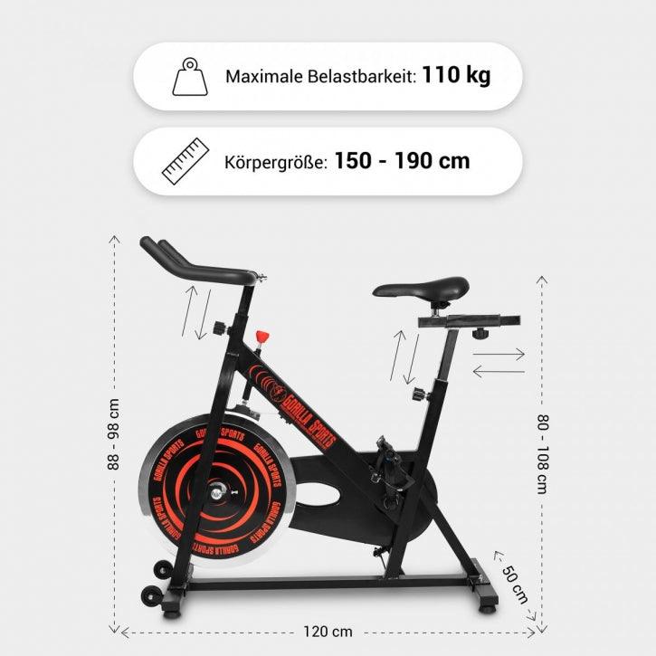 gorilla-sports-indoor-cycling-heimtrainer-fahrrad-fitnessbike image 5