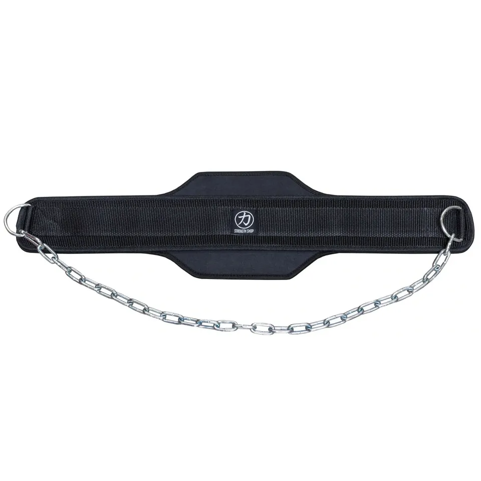 strength-shop-nylon-dip-g-rtel-mit-kette-dipping-belt image 1
