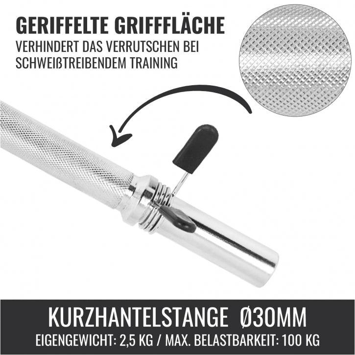 gorilla-sports-kurzhantelstange-35-cm-42-cm-chrom-mit-verschl-ssen image 8