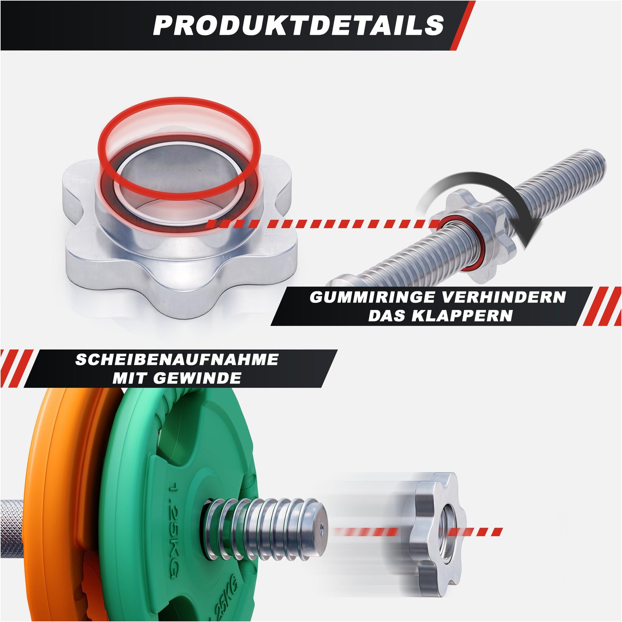 gorilla-sports-kurzhantel-set-gummi-gripper-20-kg-mit-verschl-ssen image 5