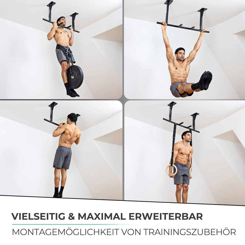pullup-dip-klimmzugstange-decke-inkl-klimmzugband image 3