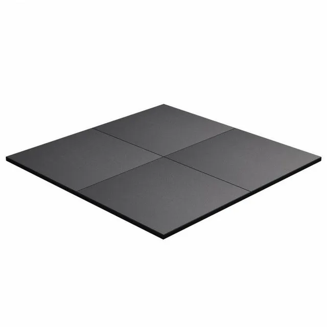 gorilla-sports-bodenschutzmatte-gummi-50x50-100x100-cm-2-cm-schwarz image 1