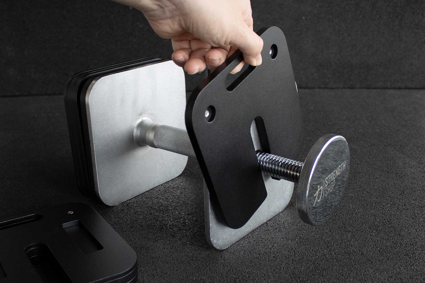 strength-shop-verstellbare-kurzhantel-stahl-hantel-mit-schnellverstell-system image 3