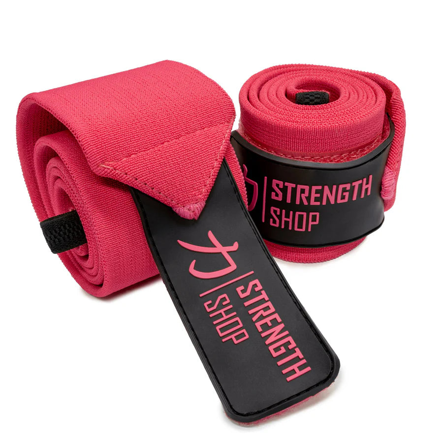 strength-shop-handgelenkbandagen-leicht-1-paar-pink-schwarz image 2