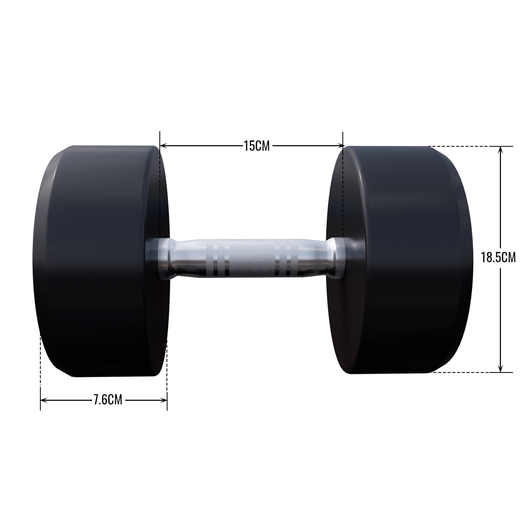 gorilla-sports-kurzhantel-gummi-2-5-40-kg-rundhantel-gusseisen image 8