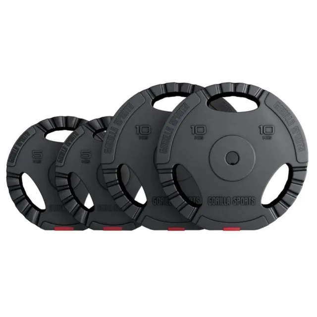 gorilla-sports-hantelscheibe-kunststoff-gripper-25-mm-einzelgewicht image 1