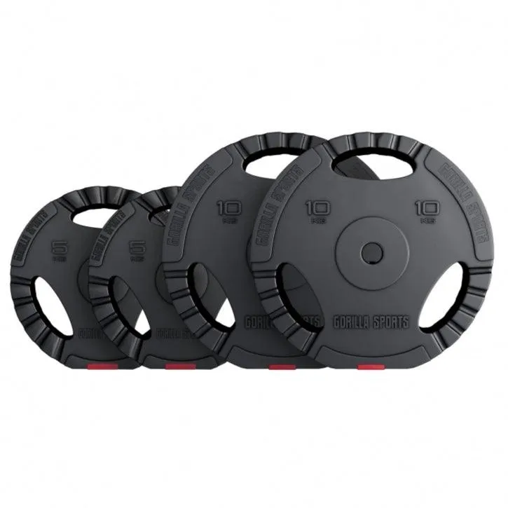 gorilla-sports-hantelscheibe-kunststoff-gripper-25-mm-einzelgewicht image 1
