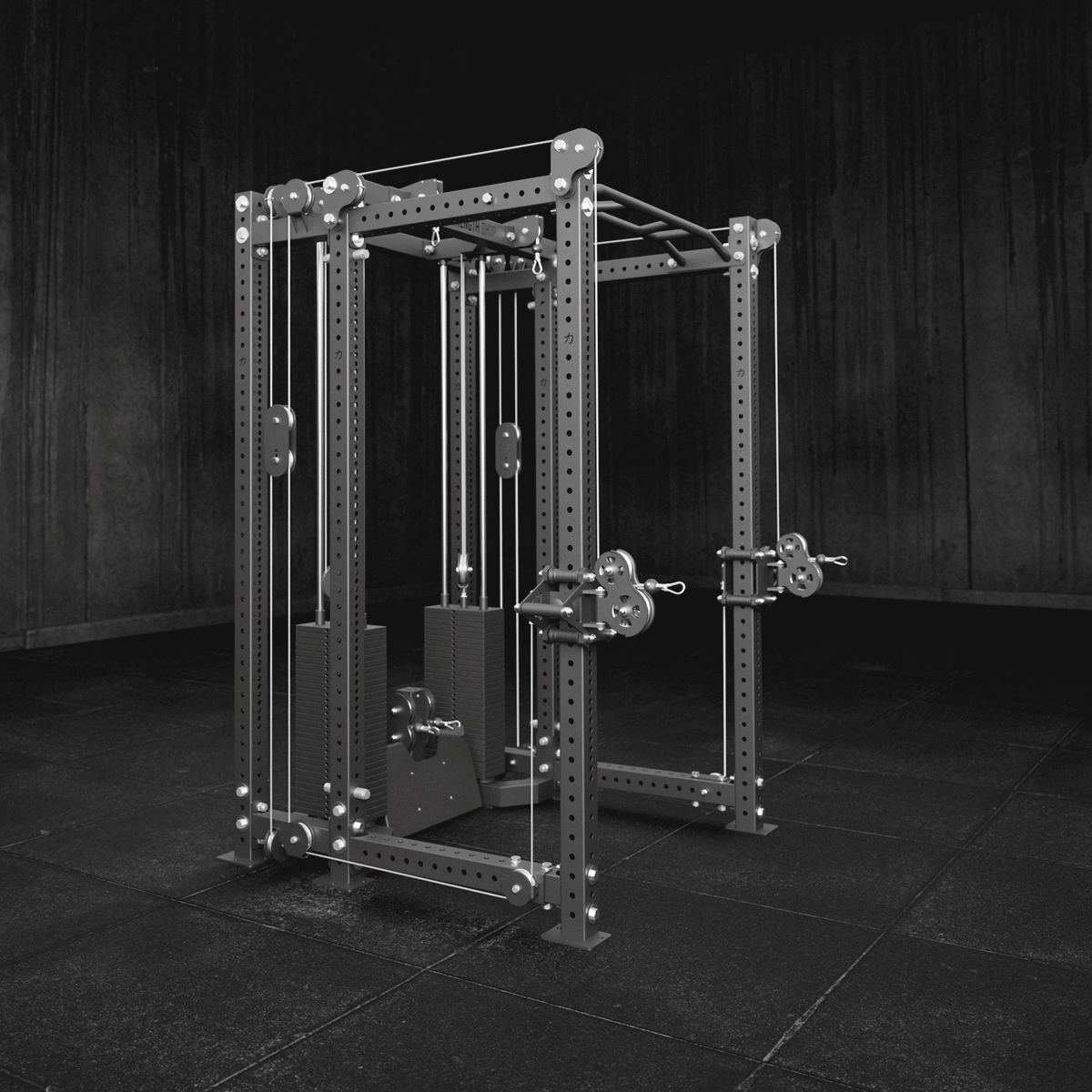 strength-shop-riot-mrr-cable-rack-system-power-rack-functional-trainer image 7