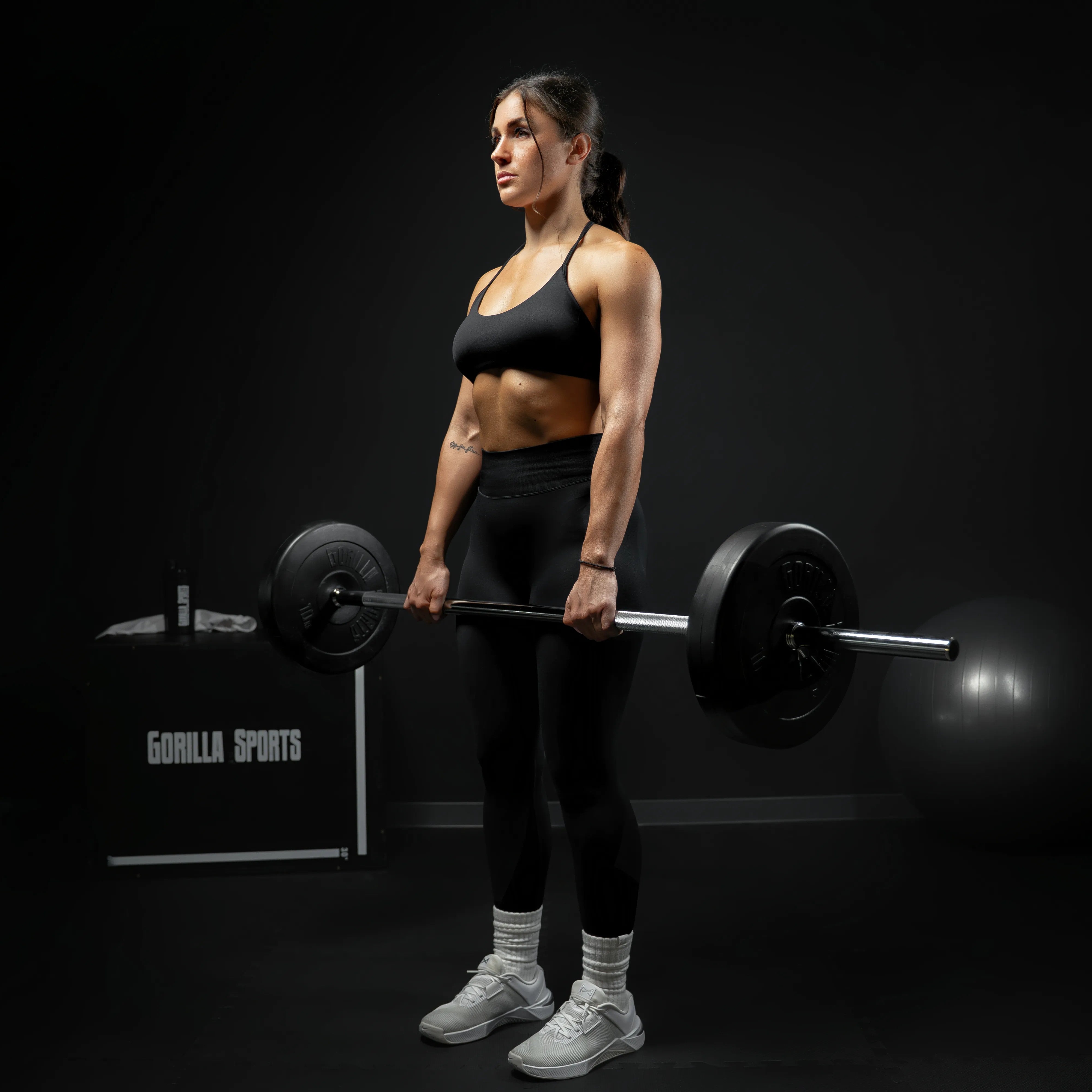 gorilla-sports-langhantel-150-cm-chrom-mit-federverschl-ssen image 2