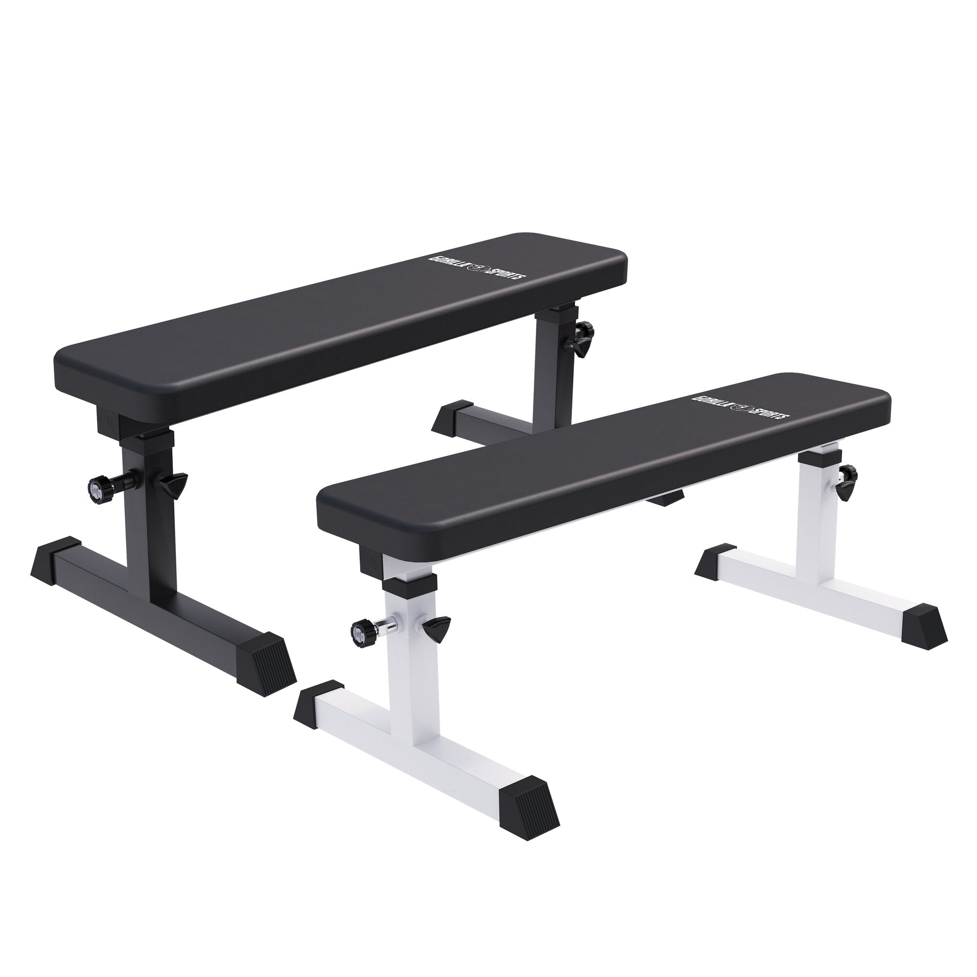 gorilla-sports-hantelbank-verstellbar-flachbank-trainingsbank image 1
