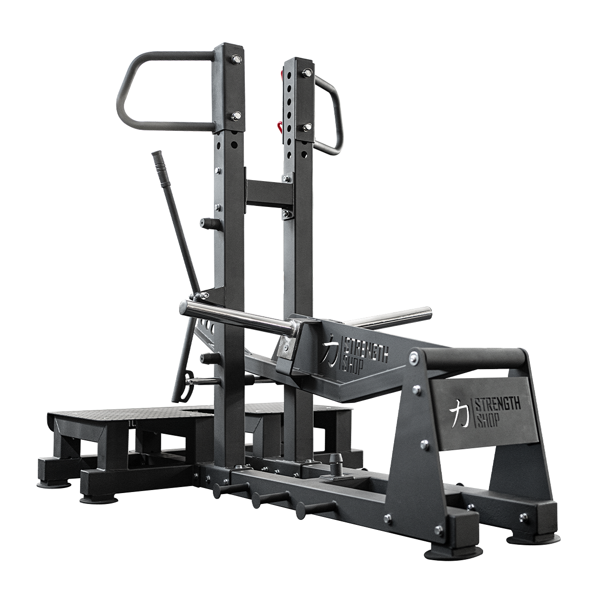 strength-shop-riot-belt-squat-machine-inkl-beugegurt-karabiner image 1
