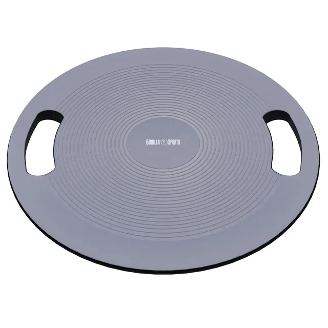 gorilla-sports-balance-board-mit-griffen-gleichgewichtsboard-f-r-kraft-und-koord image 1