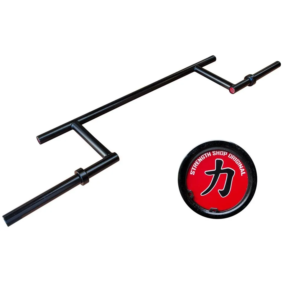 strength-shop-olympic-cambered-bar-25-kg-spezialhantel-f-r-kniebeugen image 1