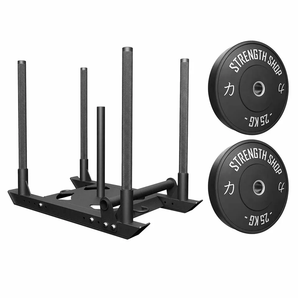 strength-shop-sled-push-bundles-4-stangen-schlitten-riot-bumper-plates-v2 image 1