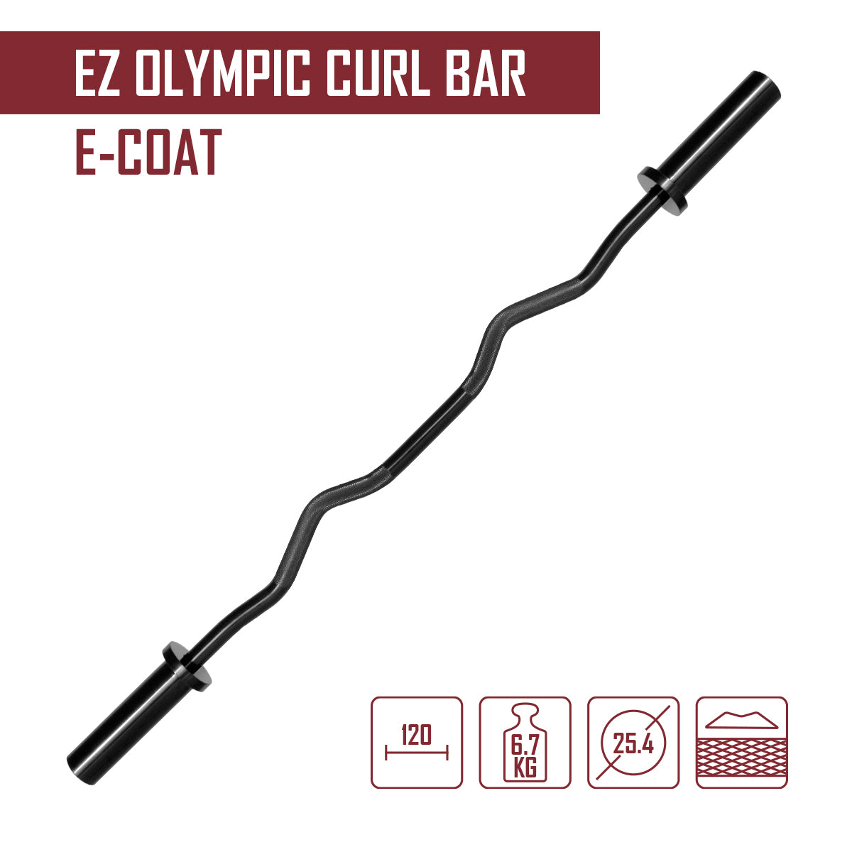 strength-shop-olympia-sz-hantelstange-6-7-kg-e-coat-120-cm image 2