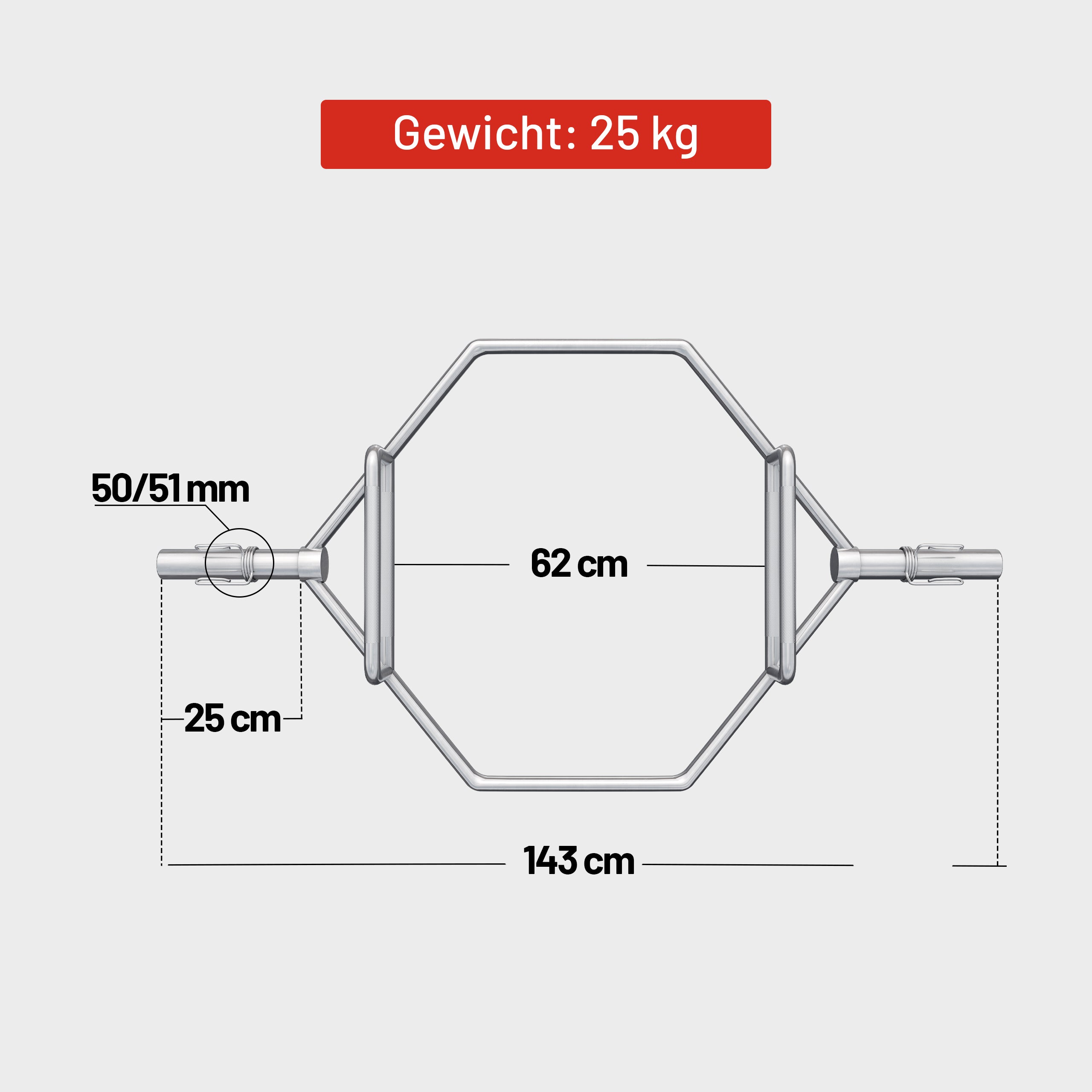 gorilla-sports-trap-bar-hex-bar-mit-verschl-ssen-spezial-hantelstange image 7