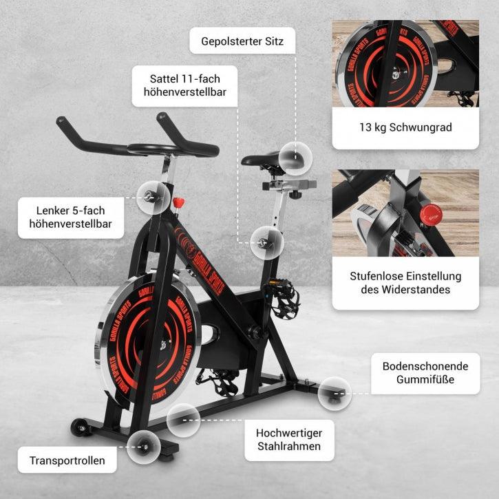 gorilla-sports-indoor-cycling-heimtrainer-fahrrad-fitnessbike image 4