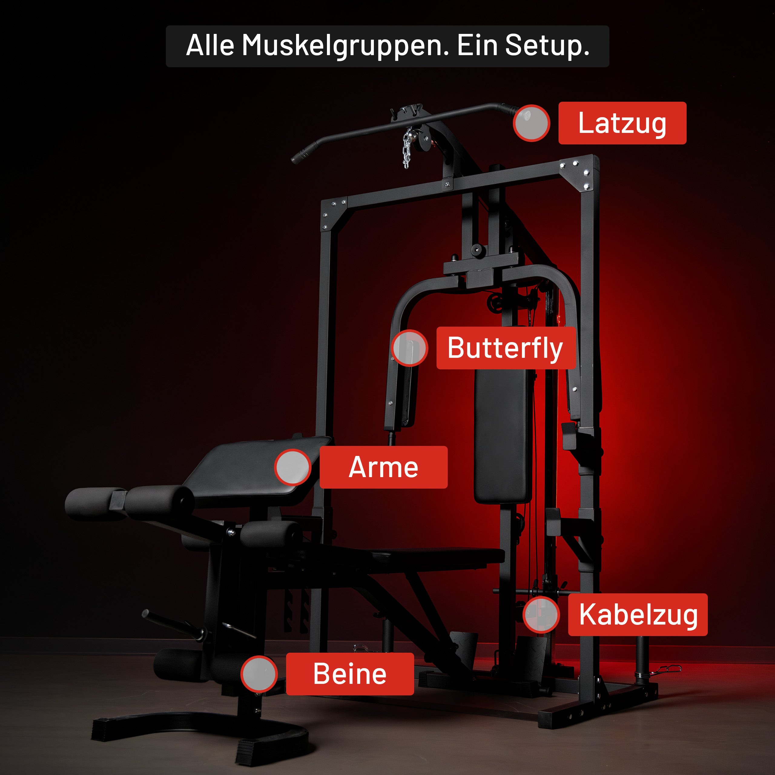gorilla-sports-kraftstation-home-gym-inkl-hantelbank image 7