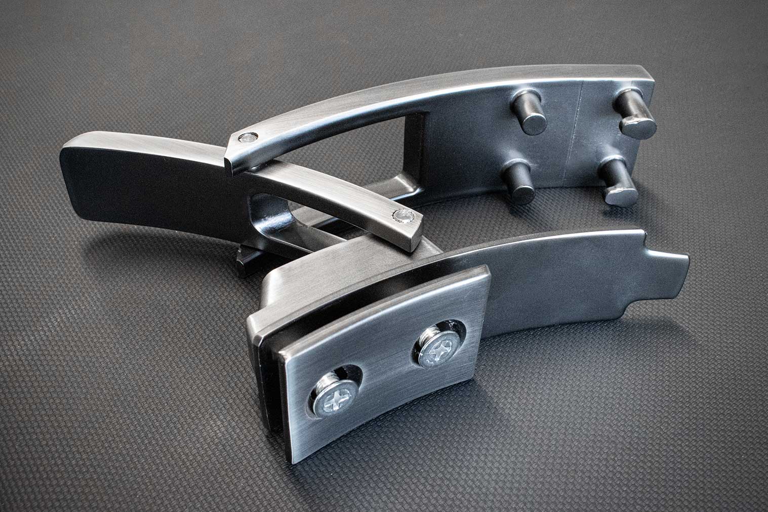 strength-shop-gunmetal-klappschnalle-lever-buckle-mit-lebenslanger-garantie image 3