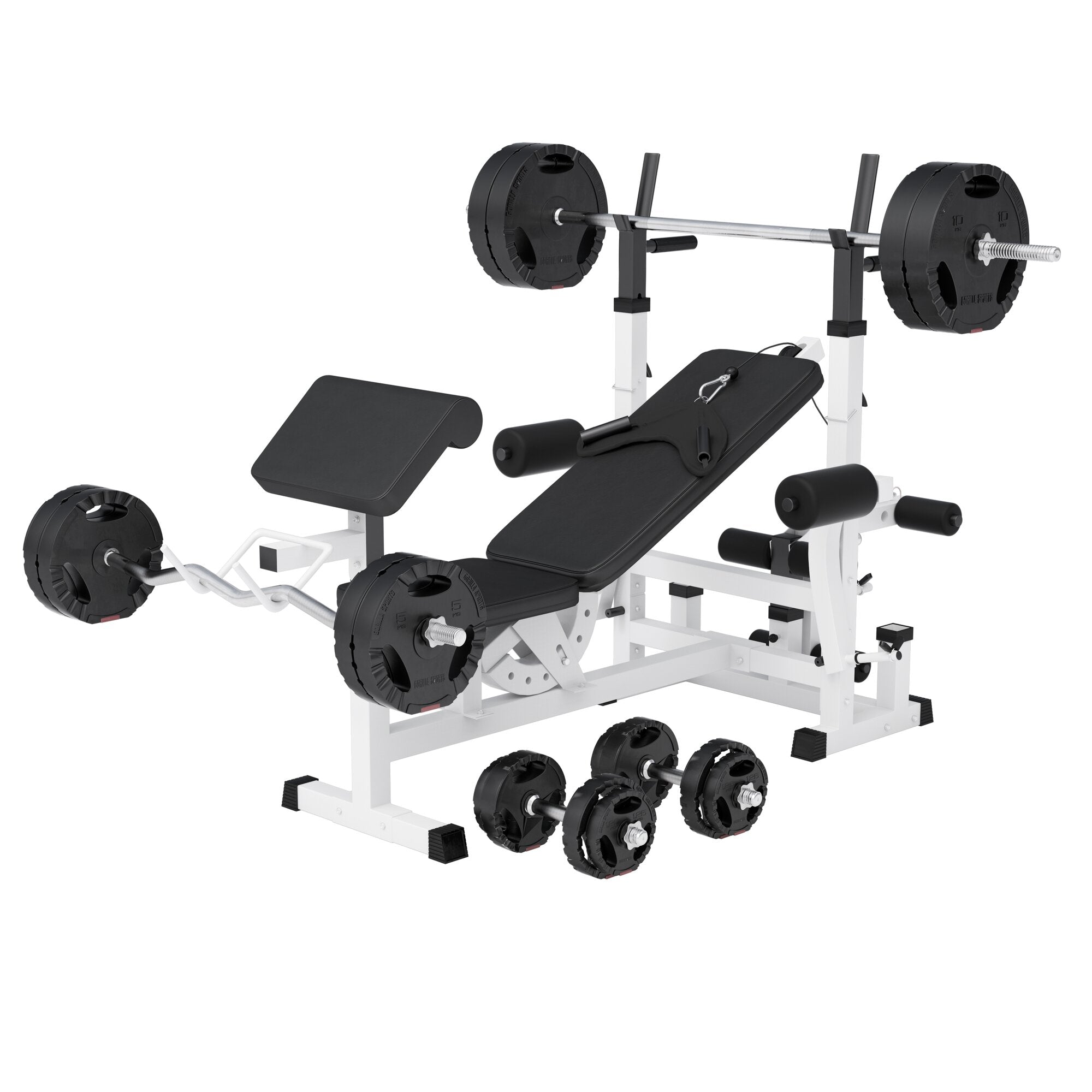 gorilla-sports-kraftstation-universal-inkl-langhantel-set-kunststoff-gripper-100 image 5