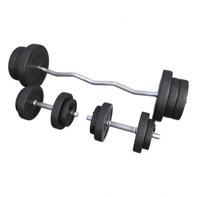 gorilla-sports-sz-curlset-kunststoff-70-kg-mit-verschl-ssen image 1