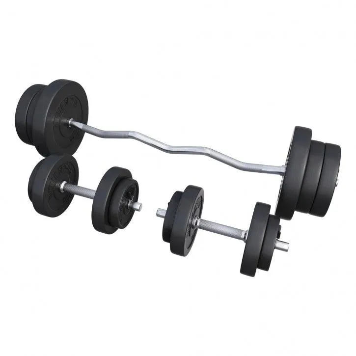 gorilla-sports-sz-curlset-kunststoff-70-kg-mit-verschl-ssen image 1