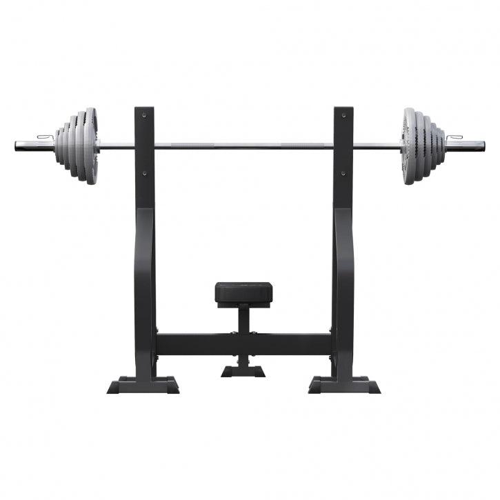 gorilla-sports-hantelbank-mit-2-ablagen-inkl-langhantel-set-olympia-130-kg-gusse image 7