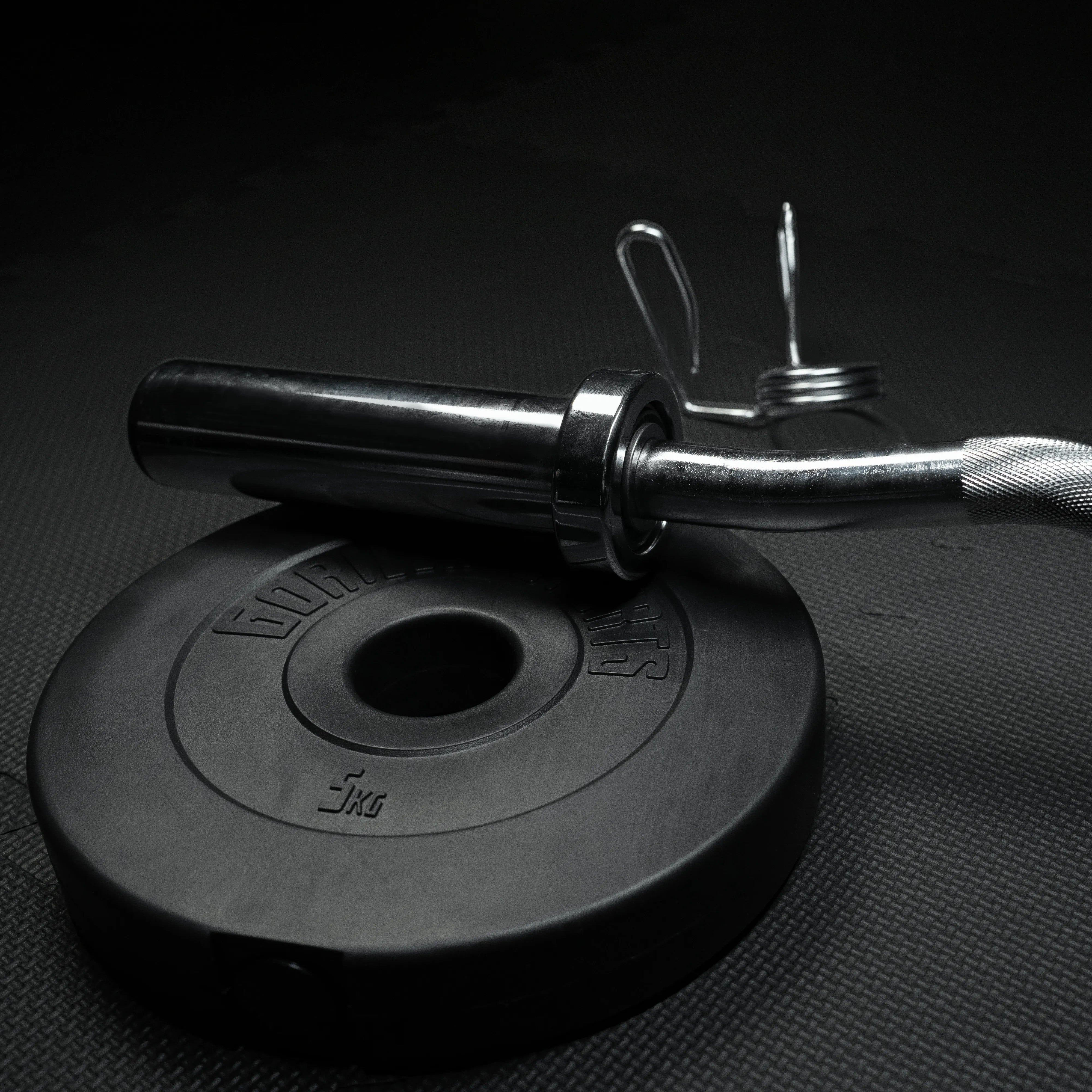 gorilla-sports-hantelscheibe-kunststoff-olympia-50-51-mm-1-25-bis-15-kg image 2