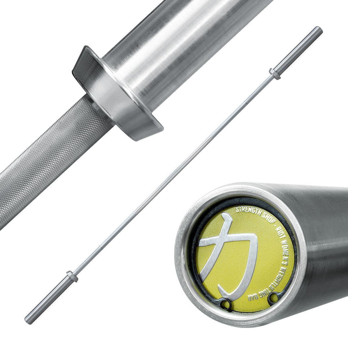 strength-shop-riot-weightlifting-bar-2-0-15-kg-damen-langhantel-iwf image 1