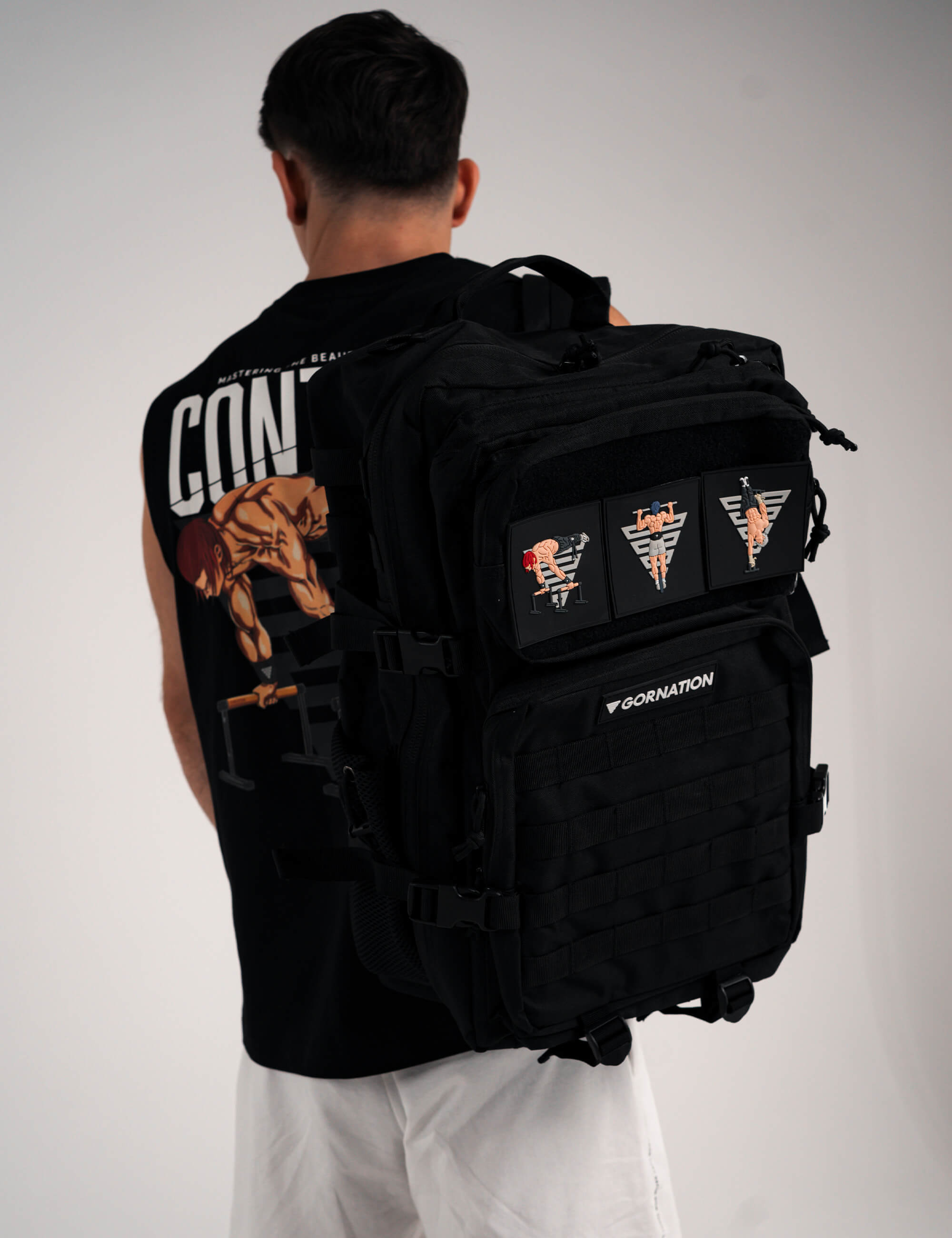 gornation-anime-klett-patches-3er-set-f-r-weste-rucksack image 2