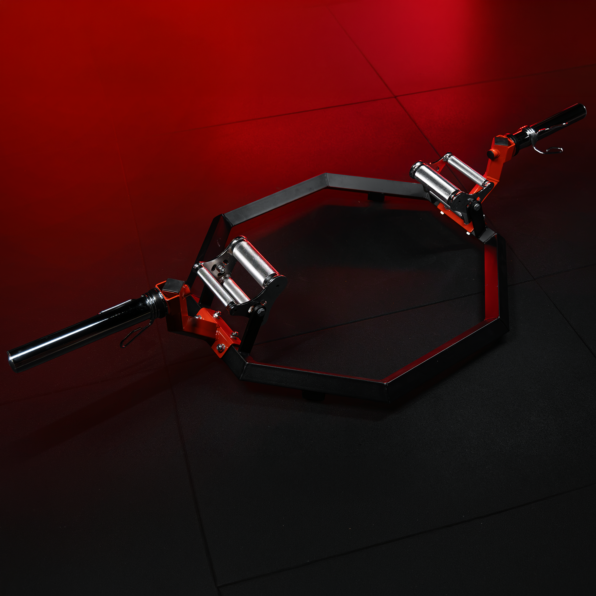 gorilla-sports-trap-bar-multi-grip-olympia-hex-bar-mit-verschl-ssen image 7