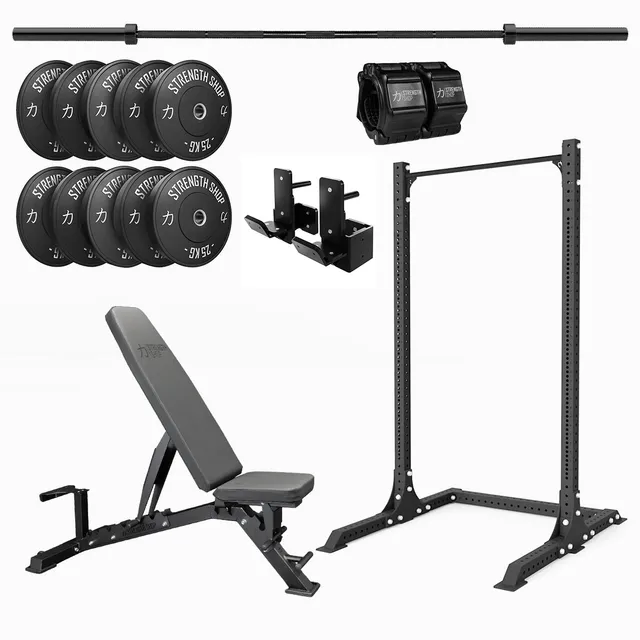 strength-shop-kompaktes-home-gym-bundle-mit-riot-mrr-squat-stands-2100 image 1