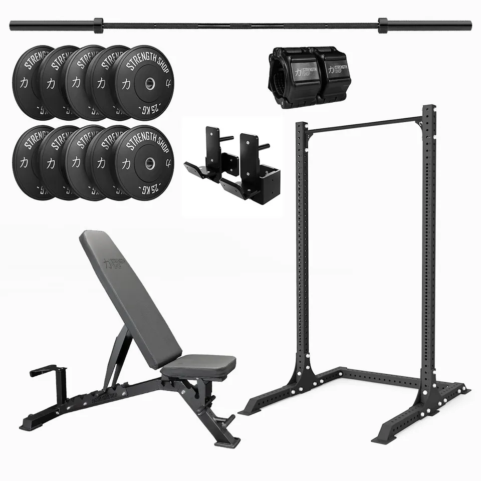 strength-shop-kompaktes-home-gym-bundle-mit-riot-mrr-squat-stands-2100 image 1