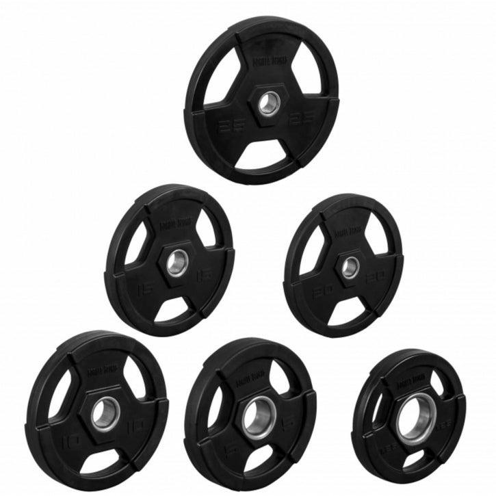 gorilla-sports-hantelscheibe-profi-2-olympia-kunststoff-gripper-50-51-mm image 1