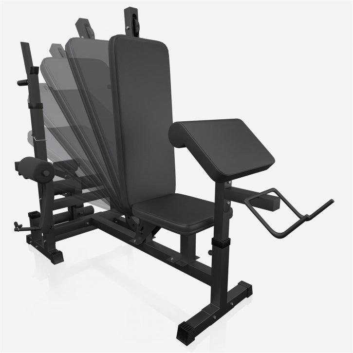 gorilla-sports-kraftstation-universal-inkl-langhantel-set-kunststoff-gripper-100-2 image 6