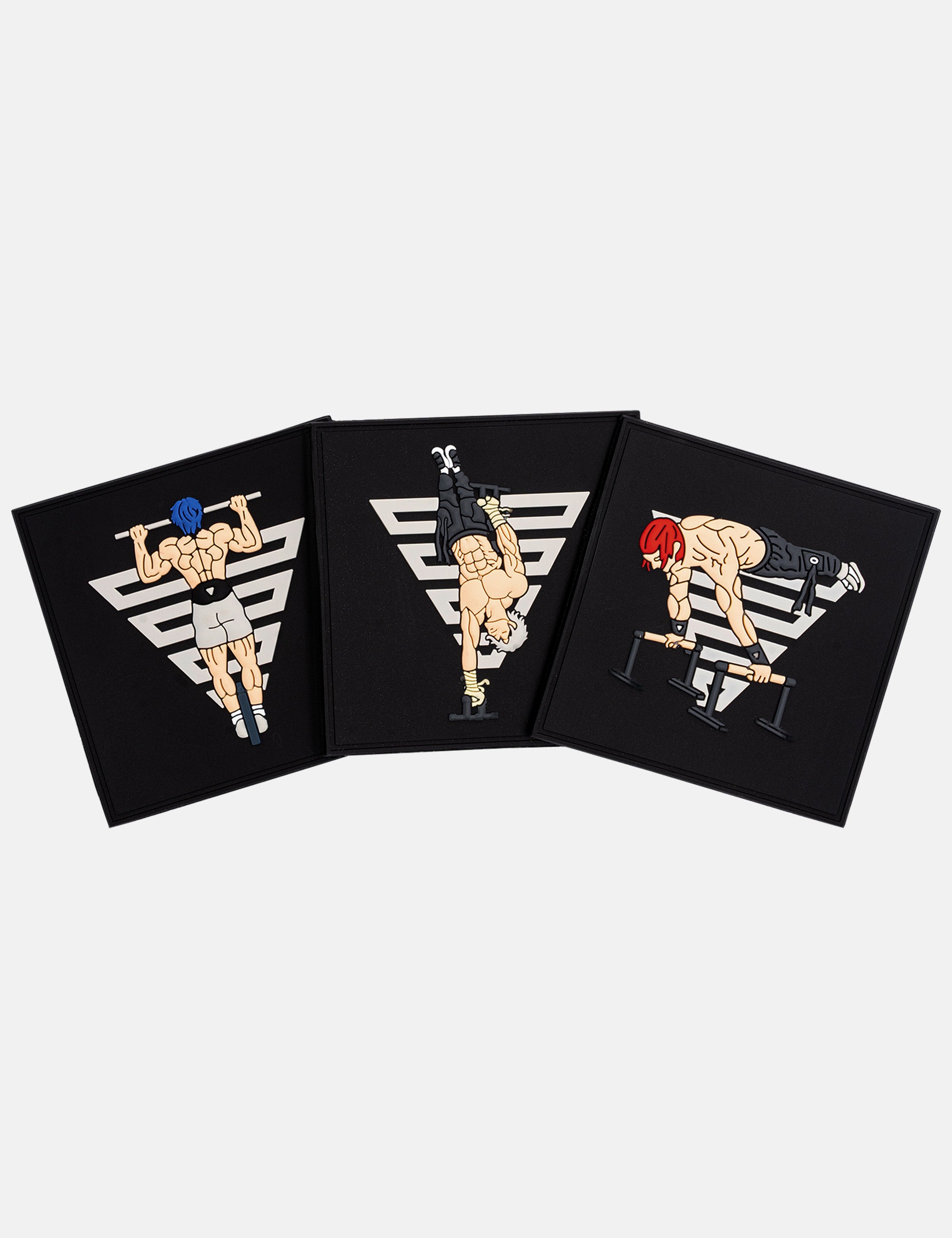 gornation-anime-klett-patches-3er-set-f-r-weste-rucksack image 1
