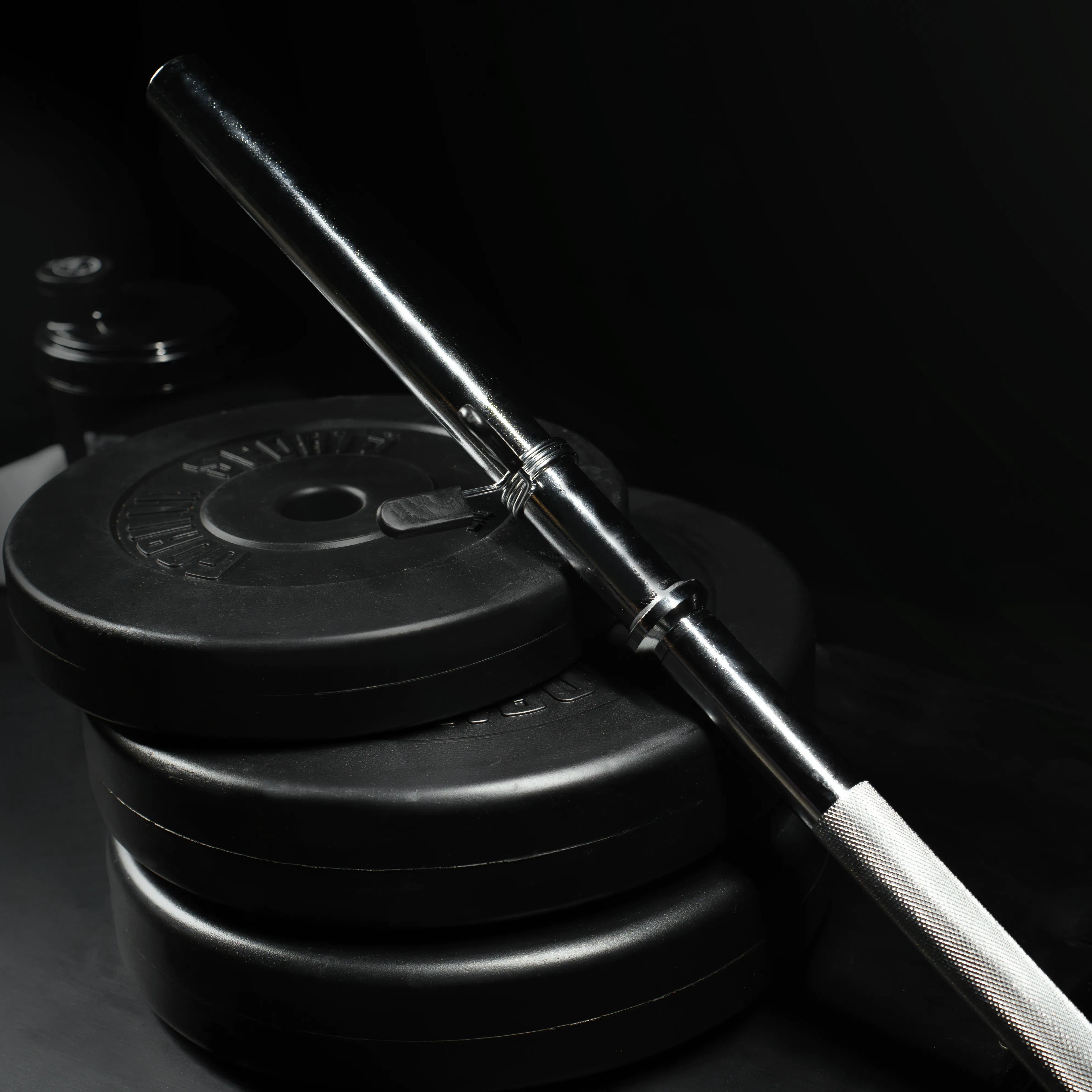 gorilla-sports-langhantel-150-cm-chrom-mit-federverschl-ssen image 4